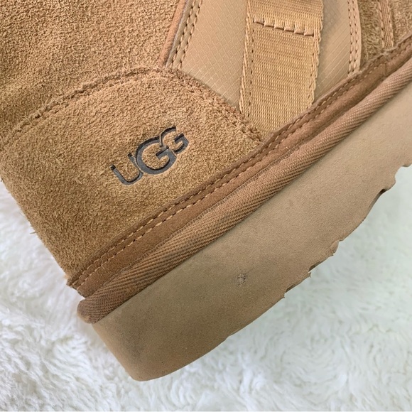 UGG 1118570 Men\'s Chestnut Brown Neumel SnapBack Tan Suede Boots Size 10 main image 11